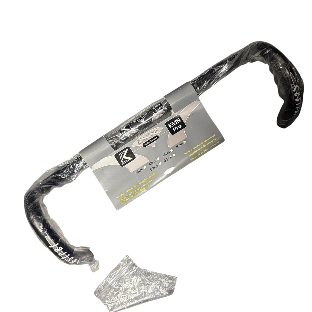 Kestrel EMS Pro 700K‎ Carbon Aramid Road Bike Handlebars 44cm 31.8 Clamp